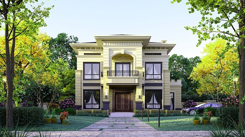 林芝中式合院住宅，开放庭院与邻里乡亲更亲近